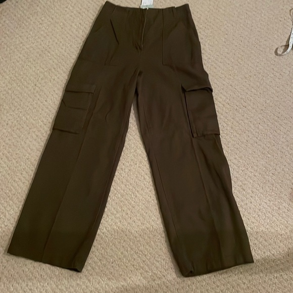H&M wide leg cargo pants New size 6 - Picture 6 of 7